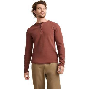 imageJockey Outdoors Mens Casualwear Long Sleeve HenleyAutumn Chestnut