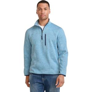 imageJockey Outdoors Mens Casualwear Sweater Fleece 14 ZipCoastline Heather