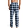 imageJockey Mens Sleepwear Tall Man Flannel Sleep PantAlpine Blues