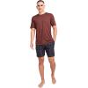 imageJockey Mens Sleepwear Ultra Soft Cooling Sleep ShirtAutumn Chestnut
