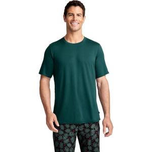 imageJockey Mens Sleepwear Ultra Soft Cooling Sleep ShirtTrusty Green