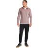imageJockey Mens Activewear EVERACTIVE Long Sleeve Tech Pique PoloAutumn Heather