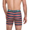 imageJockey Mens Underwear Active Microfiber 5quot Boxer BriefBryson Stripe