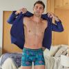 imageJockey Mens Underwear Active Microfiber 5quot Boxer BriefEtched Enigma