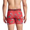 imageJockey Mens Underwear Active Microfiber 5quot Boxer BriefFancy Red