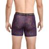 imageJockey Mens Underwear Active Microfiber 5quot Boxer BriefScratchboard