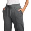 imageJockey Womens Activewear EVERACTIVE Pintuck PantSlate Heather