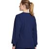 imageJockey Womens Scrubs Womens Classic Round Neckline Snap Scrub JacketNew Navy
