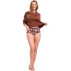 imageJockey Womens Underwear Supersoft Brief  3 PackDreamy Floral ThicketPrimrose PinkPurple Haze