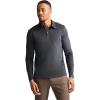 imageJockey Mens Activewear EVERACTIVE Long Sleeve Tech Pique PoloSlate Heather
