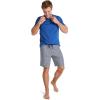 imageJockey Mens Sleepwear Ultra Soft Cooling Sleep ShortFair Feeder Stripe