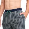 imageJockey Mens Sleepwear Ultra Soft Cooling Sleep ShortFair Stripe Heather