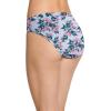 imageJockey Womens Underwear Cotton Stretch BikiniDreamy Blue Soft Botanical