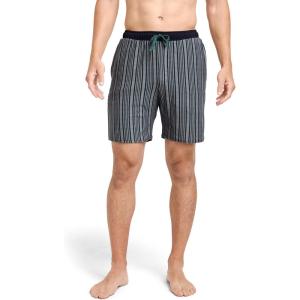 imageJockey Mens Sleepwear Ultra Soft Cooling Sleep ShortFair Stripe Heather