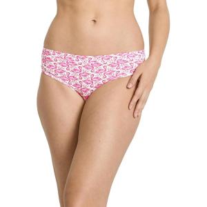 imageJockey Womens Underwear Cotton Stretch BikiniPink Flamingo Geo
