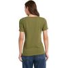 imageJockey Womens Activewear Organic Cotton Stretch Short Sleeve TeeMarsh