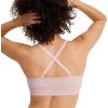 imageJockey Womens Bra Seamfree Light Lift BralettePink Mist
