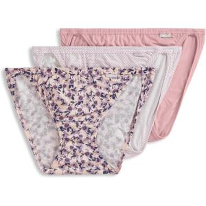 imageJockey Womens Underwear Elance String Bikini  3 PackCosmetic Pink