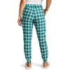 imageJockey Womens Sleepwear Soft Cool JoggerEmergent Plaid