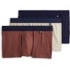 imageJockey Mens Underwear Hypersoft 360 3quot Trunk  3 PackSandy Shore