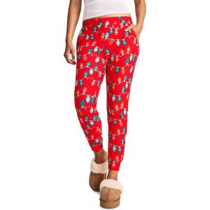 imageJockey Womens Sleepwear Soft Cool JoggerChristmas Light