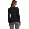 imageJockey Womens Activewear Supersoft Long Sleeve TopBlack