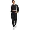imageJockey Womens Loungewear Unwind Lounge Crew SweatshirtBlack