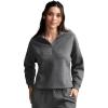 imageJockey Womens Activewear EVERACTIVE 12 Zip PulloverSlate Heather