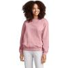 imageJockey Womens Loungewear Unwind Lounge Crew SweatshirtCosmetic Pink