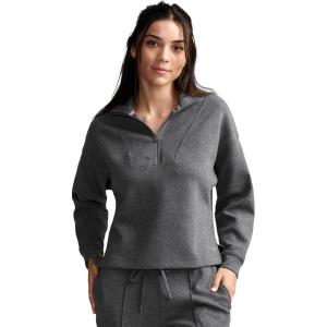 imageJockey Womens Activewear EVERACTIVE 12 Zip PulloverSlate Heather