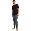 imageJockey Mens Loungewear Cotton Stretch Sleep PantMidnight Grey Heather