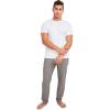 imageJockey Mens Loungewear Cotton Stretch Sleep PantZig Stripe