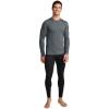 imageJockey Mens Baselayer Thermocore Tech Long Sleeve Crew NeckBattleship Grey