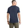 imageJockey Mens Casualwear Legacy Pocket Crew Neck TShirtNocturne Blue