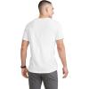 imageJockey Mens Casualwear Legacy Pocket Crew Neck TShirtWhite