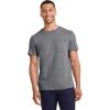 imageJockey Mens Casualwear Legacy Pocket Crew Neck TShirtGrey Heather