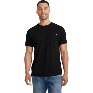 imageJockey Mens Casualwear Legacy Pocket Crew Neck TShirtBlack