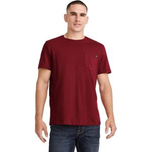 imageJockey Mens Casualwear Legacy Pocket Crew Neck TShirtRed Apple