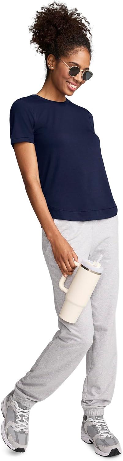 imageJockey Womens Activewear EVERACTIVE Short Sleeve Crew Neck TeeJockey Blue