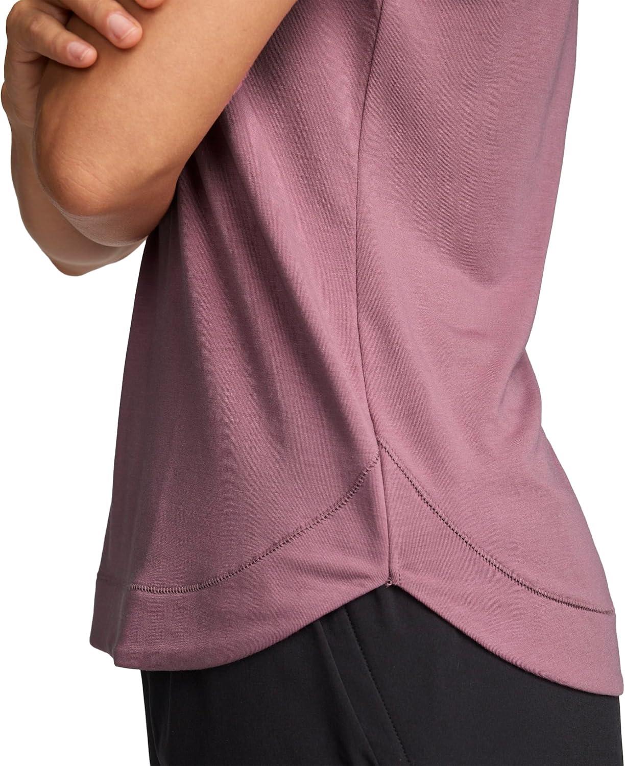 imageJockey Womens Activewear EVERACTIVE Short Sleeve Crew Neck TeePurple Haze