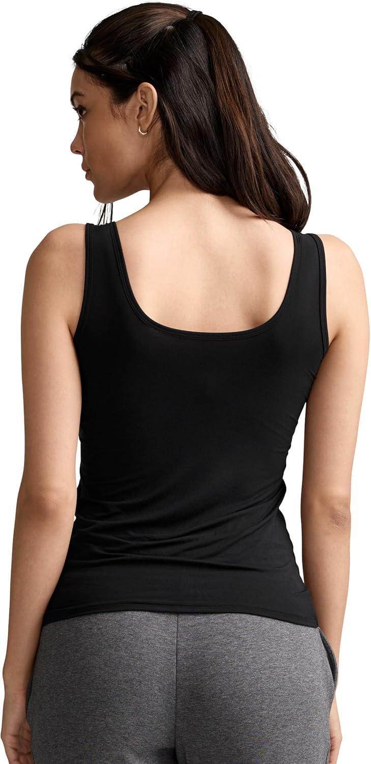 imageJockey Womens Activewear Supersoft TankBlack