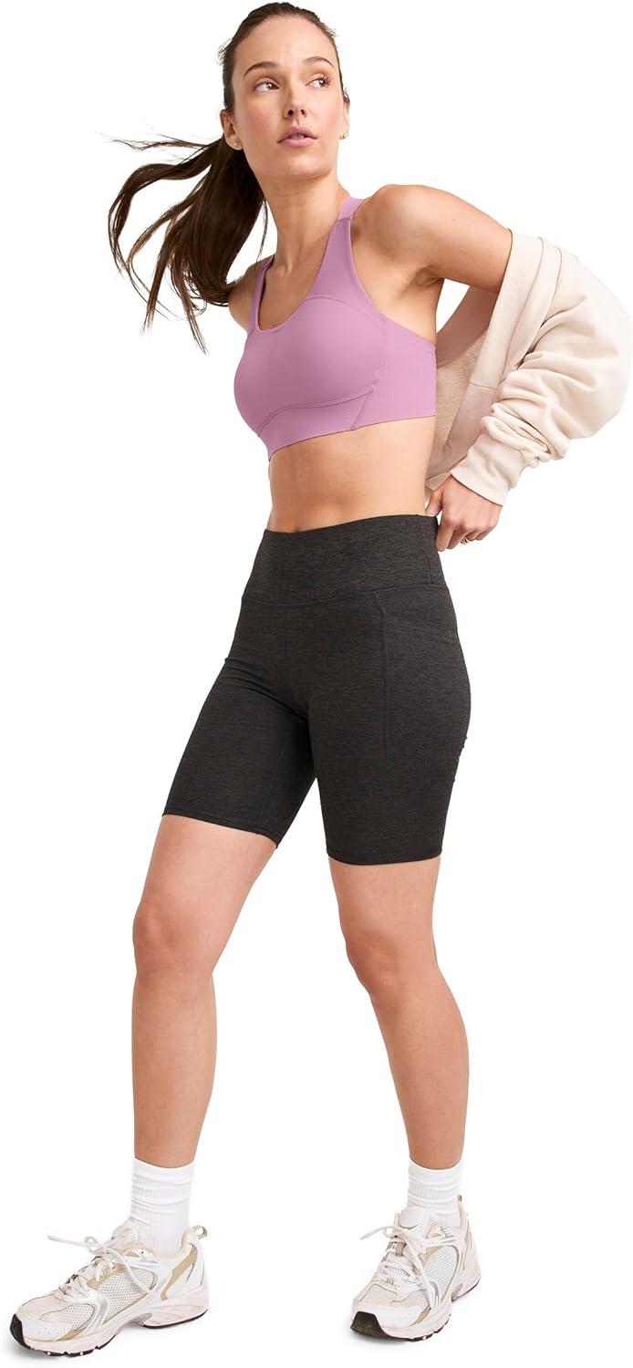 imageJockey Womens Bra Contour Hold Mid Impact Racerback Sports BraBeloved