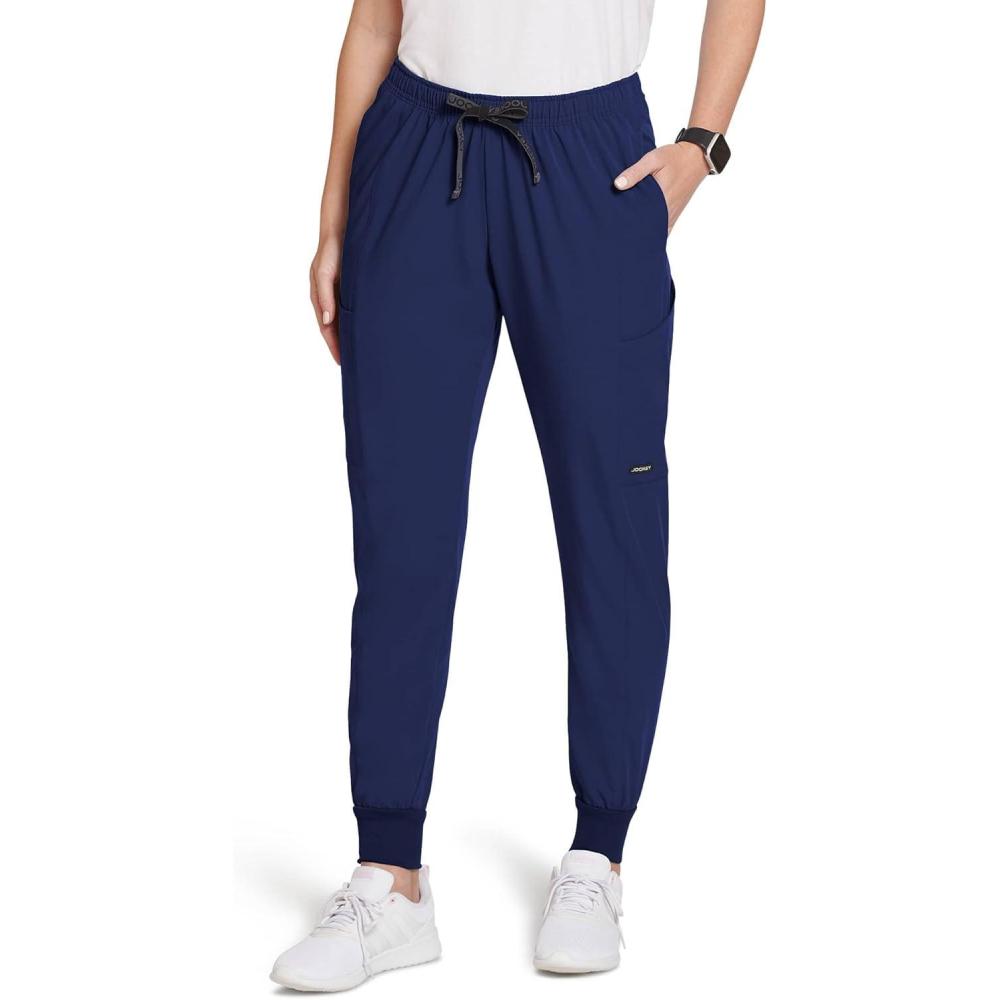 imageJockey Womens Scrubs Womens Cargo Scrub JoggerNew Navy