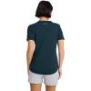 imageJockey Womens Activewear EVERACTIVE Short Sleeve Crew Neck TeeOcean Sky