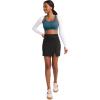 imageJockey Womens Bra Contour Hold Mid Impact Racerback Sports BraCurious Teal