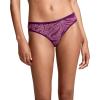 imageJockey Womens Underwear Organic Cotton Stretch Logo Bikini  3 PackLilac Cascade