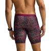 imageJockey Mens Underwear Chafe Proof Pouch Microfiber 85quot Long Leg Boxer Brief  3 PackMajestic BerryWarm TrailsBattleship