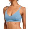 imageJockey Womens Bra Organic Cotton Stretch Triangle BraletteCoastline