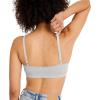 imageJockey Womens Bra Organic Cotton Stretch Triangle BraletteGrey Heather
