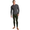 imageJockey Mens Baselayer Waffle PantMire Green